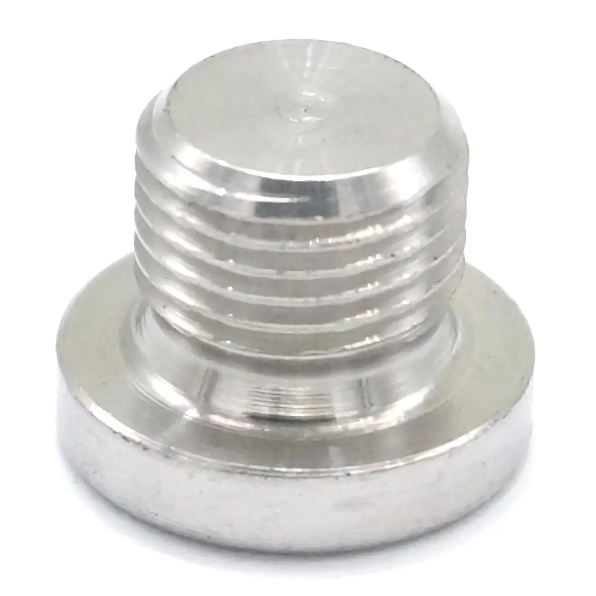 1/8 "Bsp SS304 Rvs Verzonken End Plug Met Flens Interne Hex Hoofd Socket Pijp Montage