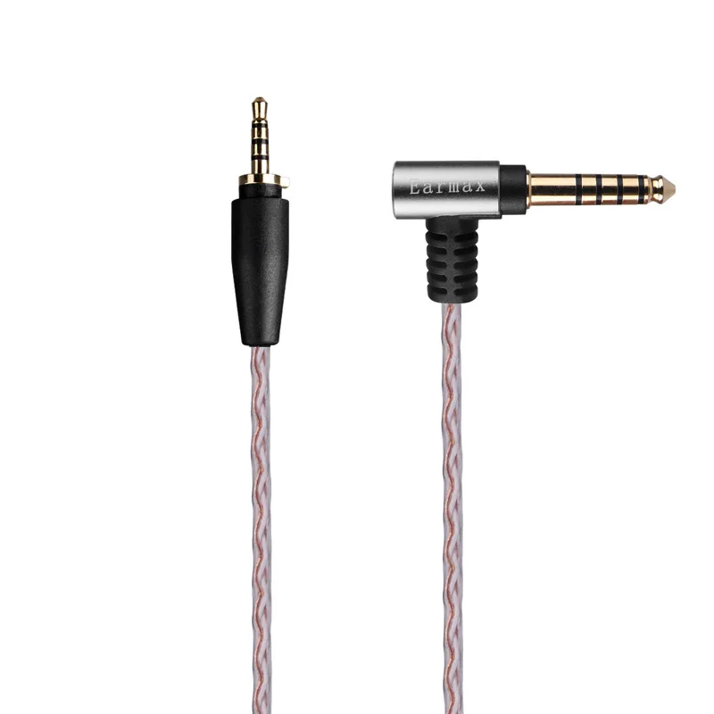 Novo 4.4mm 2.5mm 3.5mm para urbanite monocristalino cobre fone de ouvido cabo atualização 100% alta pureza para sennheiser fone cabo
