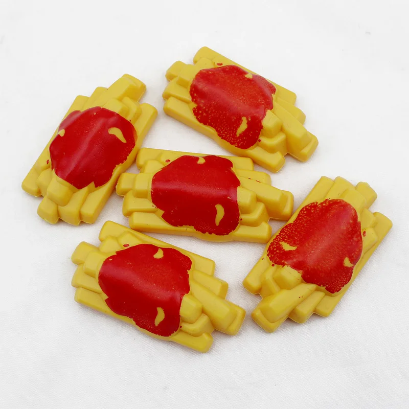 Toy Food Children At Home Simulation Food Fries Awareness Children's Toys Kindergarten Teaching Aids Finished Goods Plastic 2021