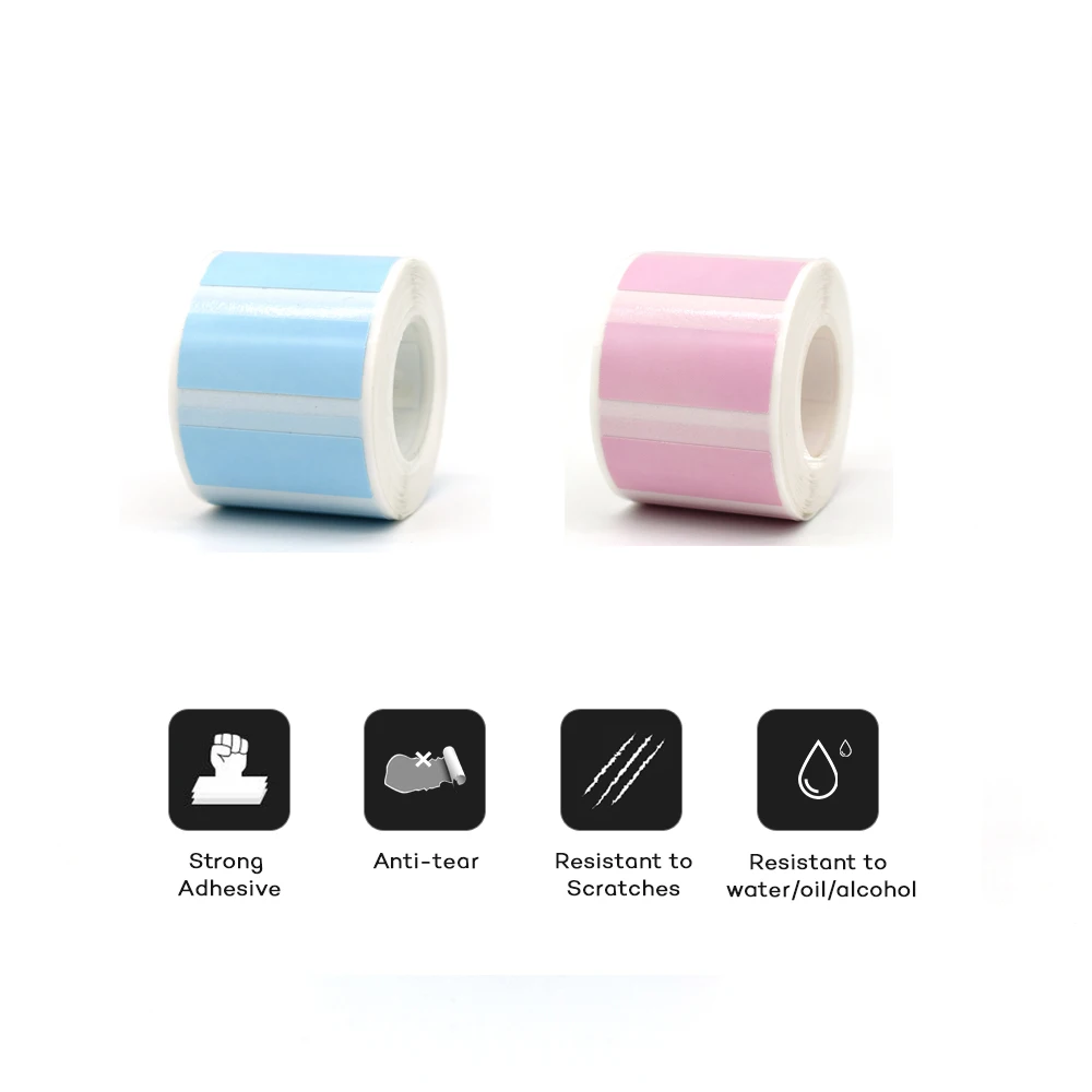 1 pcs Kze 30*12mm Various models Cute Thermal Label Roll Typeable Washi Tape lovely mark sticker for EQ11 mini thermal label