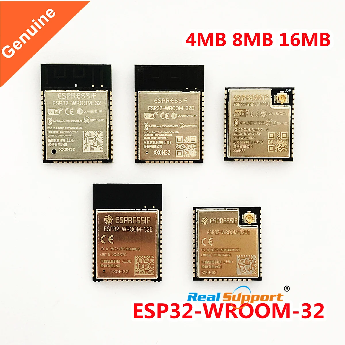 ESP32-WROOM-32 ESP32 WROOM ESP-32 4MB 8MB 16MB Dual Core WiFi Wireless BLE MCU Module ESP32-WROOM-32 -32UE -32U -32E -32D