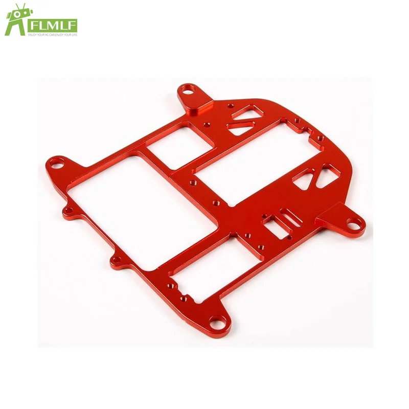 Alloy CNC Fixing Plate Equipment Plate Fit Symmetrical Push-Pull Steering Kit for 1/5 HPI ROFUN BAHA ROVAN KM BAJA 5B 5T 5SC