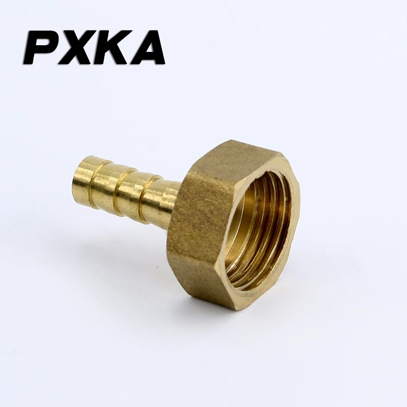 2PCS 4 points copper inner tooth pagoda water pipe gas gas hose inner wire nozzle green head thread adapter