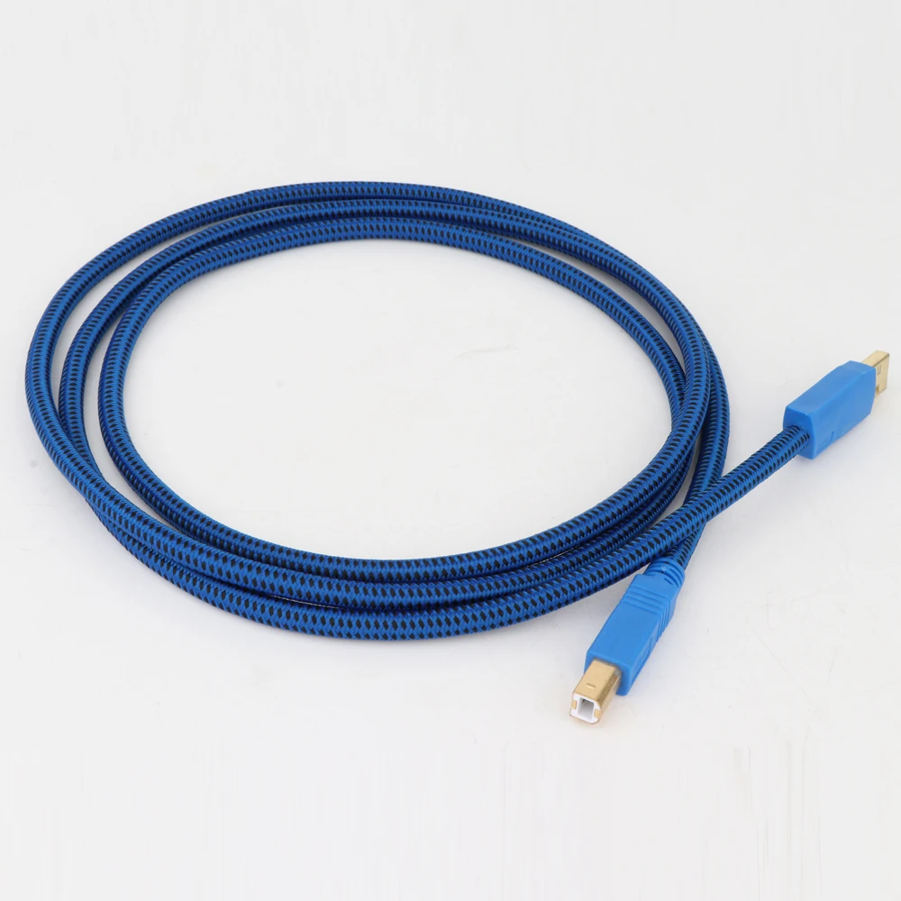 كابل صوت USB عالي الأداء ، هاي-إند GT2 ، USB من A إلى B ، HIFI