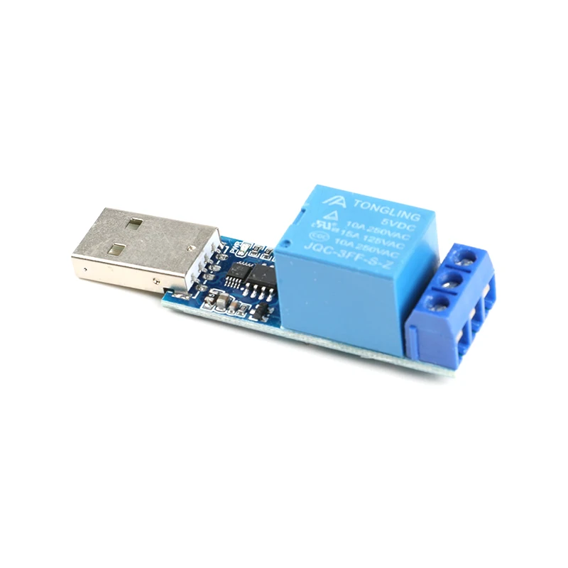 USB Relay Module CH340 USB Intelligent Control Switch 10A 250VAC 30VDC Over-Currentelay LCUS-1/LCUS-2 /LCUS-4/LCUS-8 Smart Home