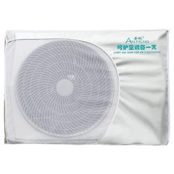 Air Conditioner Covers for Outside Unit Waterproof Dustproof Sun Protection Air Conditioner Cover with Vent Hole Outside Window