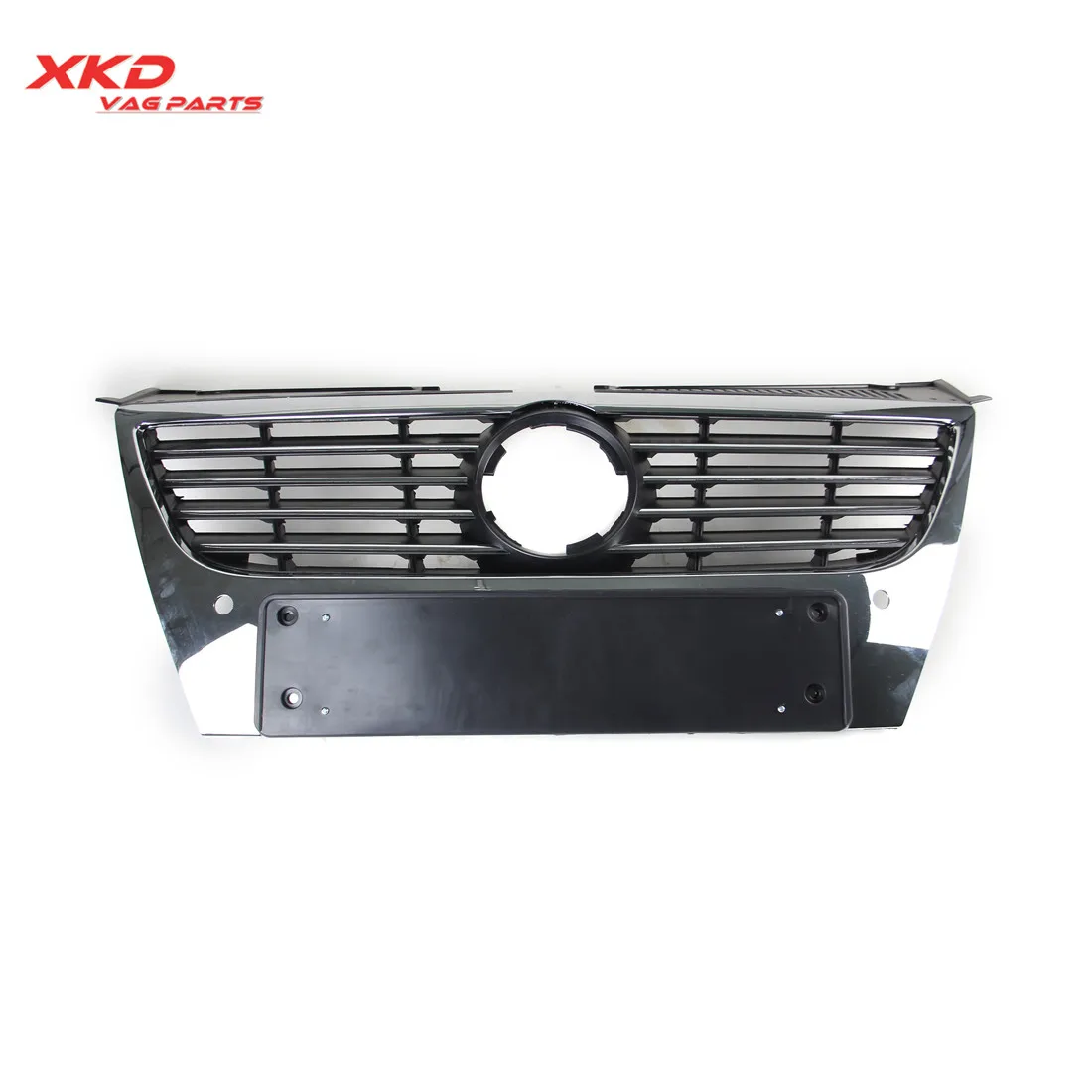 3C0 853 651B Front Bumper Middle Grill For V W Passat B6 3C0853651B 3C0853651AF