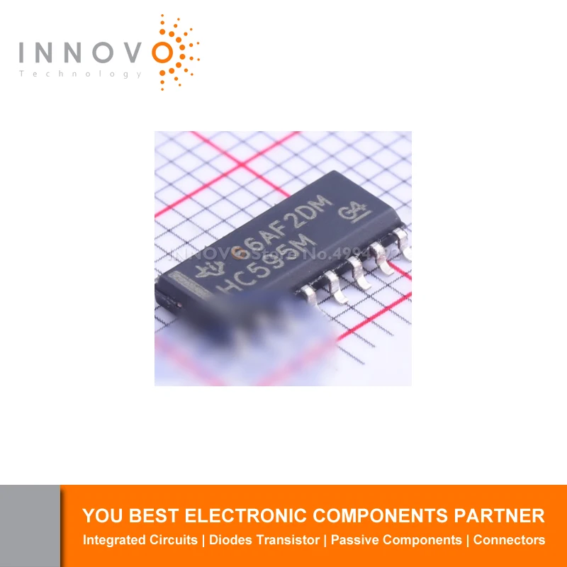 10 قطعة/الوحدة CD74HC123M CD4512BM96 CD74HC595M96 74ACT138SCX MC14049UBDG MC74VHC157DR2G SOP-16 جديد الأصلي