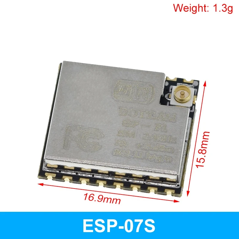 ESP8266 ESP-01 ESP-01S ESP-07 ESP-12E ESP-12F ESP-32 ESP-32S Serielles WLAN-Modul Drahtloser Transceiver 2,4G für Arduino – Detail 35