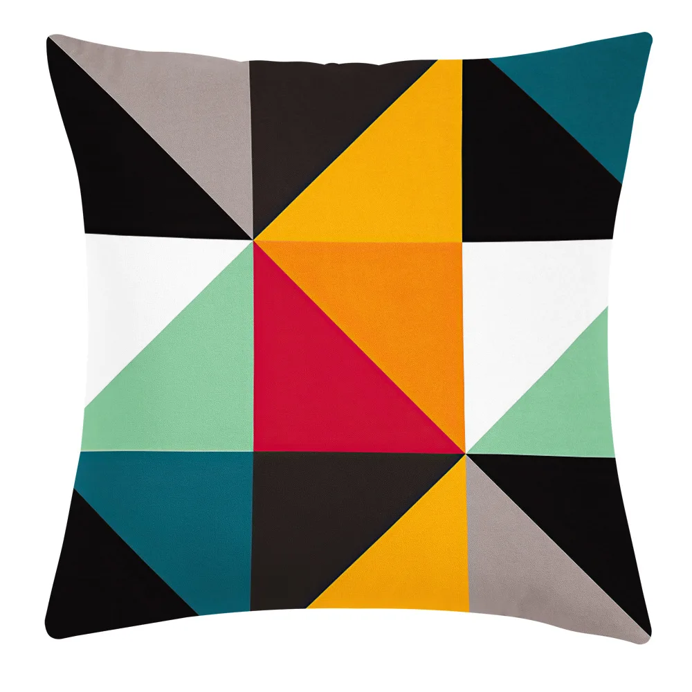 Nordic Geometric Pillowcase Pillow Cases for Bed Sleeping Car Cushion Cover Sofa Throw Pillows Cover Home Decoration 45x45cm 50
