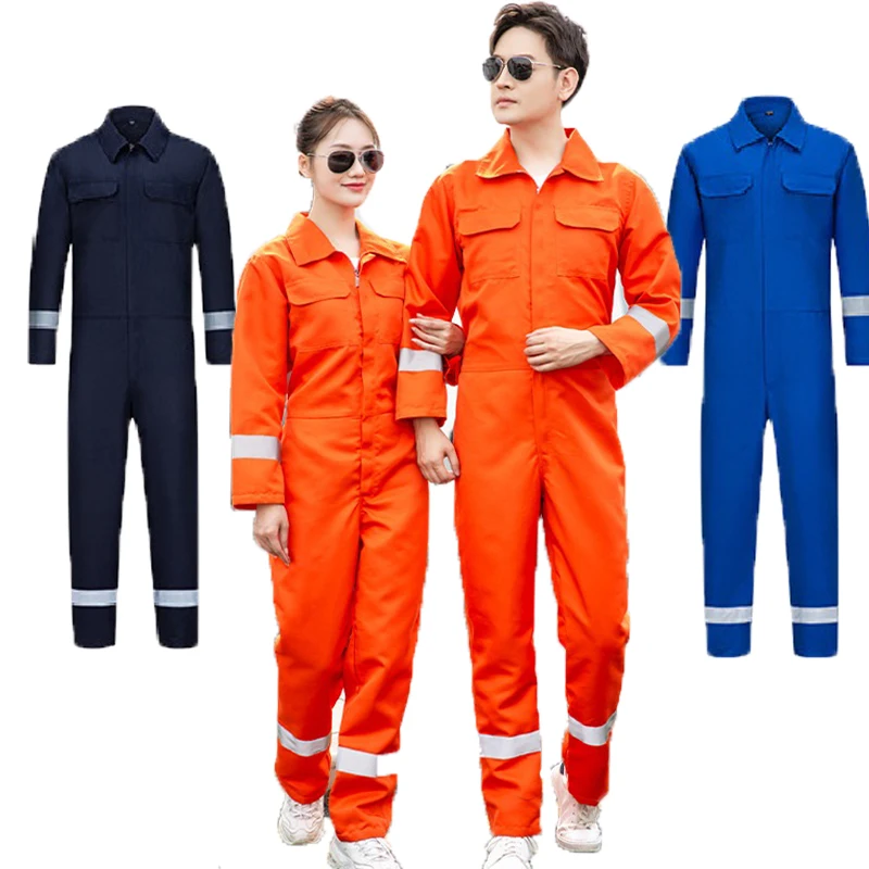 

Coverall Men Women Painter Lightweight Safety Work Uniform Hi Vis Miner Porter Mechanics Construction Repairman Factorty Clothes