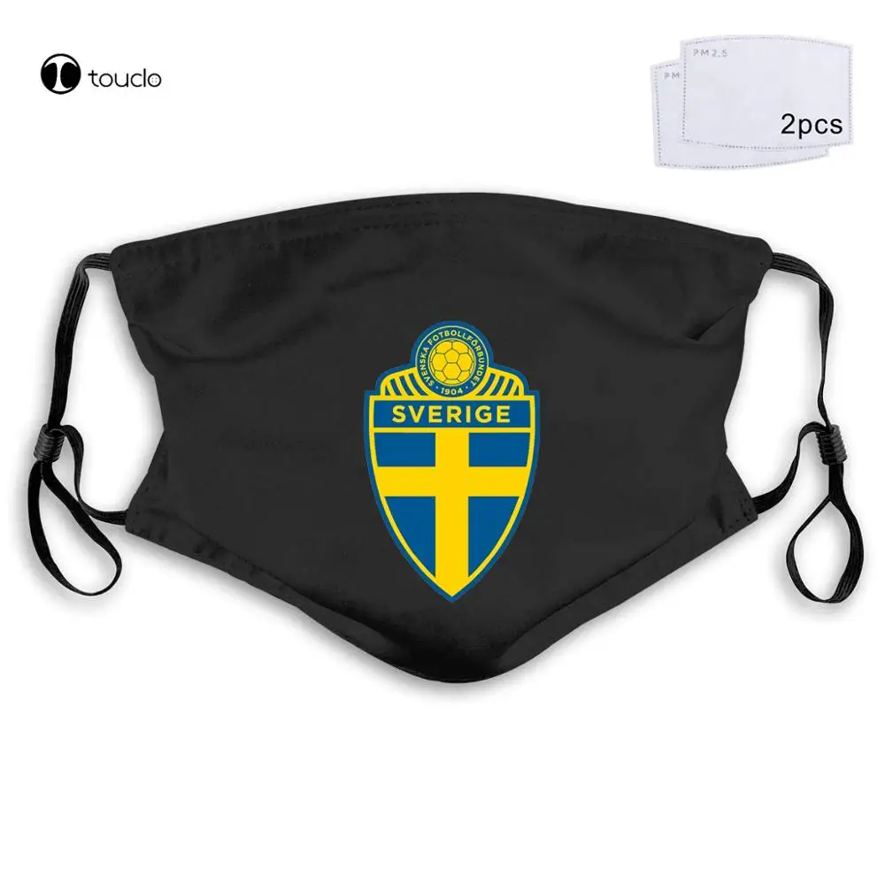 

Sweden S Footballer Legend Soccers Face Mask Filter Pocket Cloth Reusable Washable