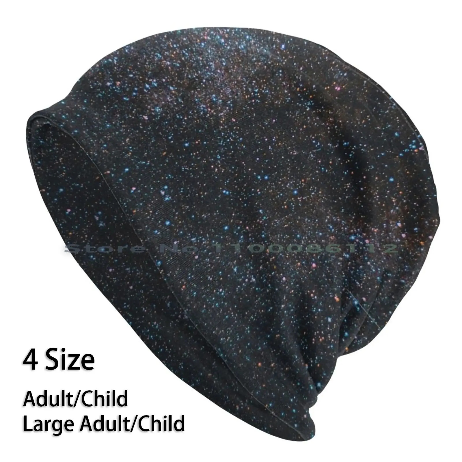 Star Galaxy Beanies Knit Hat Glitter Galaxy Cosmic Galaxy Sci Fi Galaxy Artwork Cool Fun Nature Universe Law Of Attraction