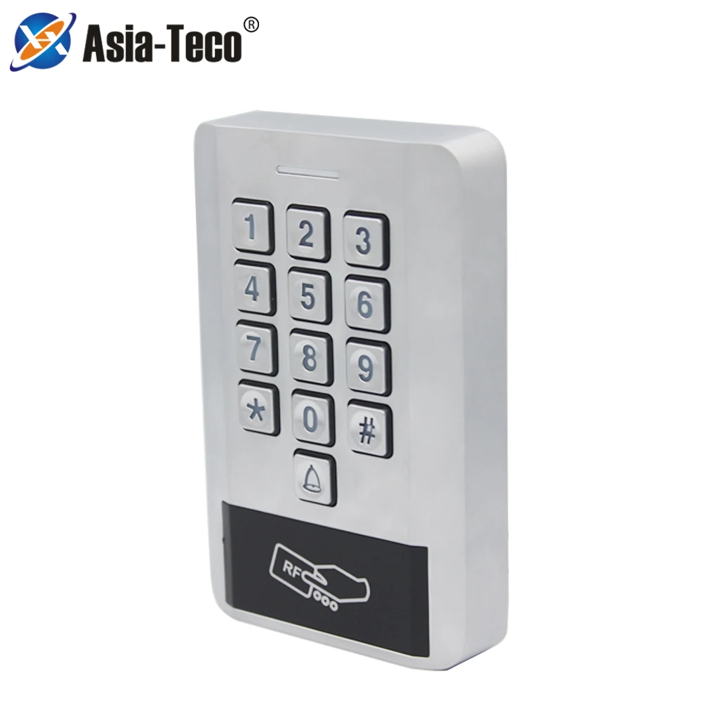 

125KHZ RFID Password Keypad Access Control Backlight Waterproof IP68 Metal Case Door Standalone Access Control