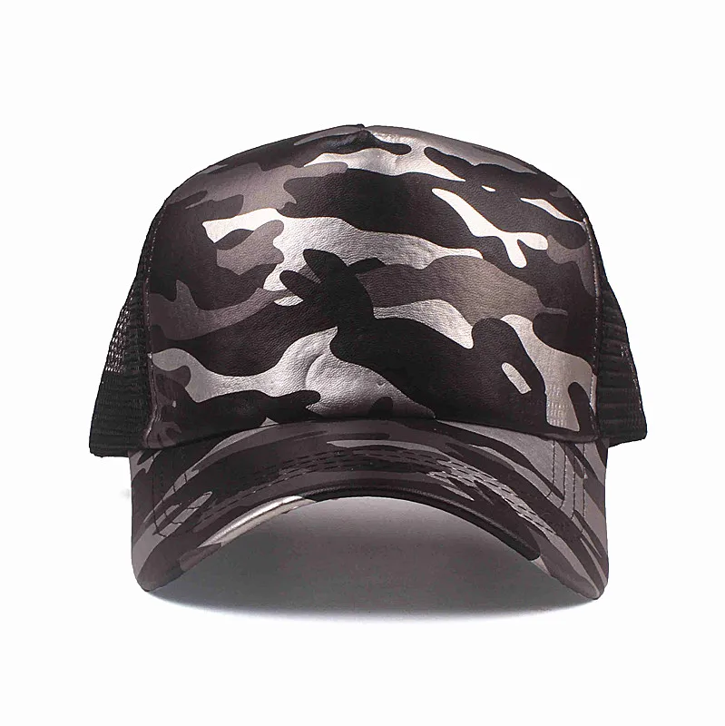 Xthree Summer Baseball Cap Mesh Cap Camouflage Snapback Hat Men Hip Hop Casquettes Hats for Women Bone