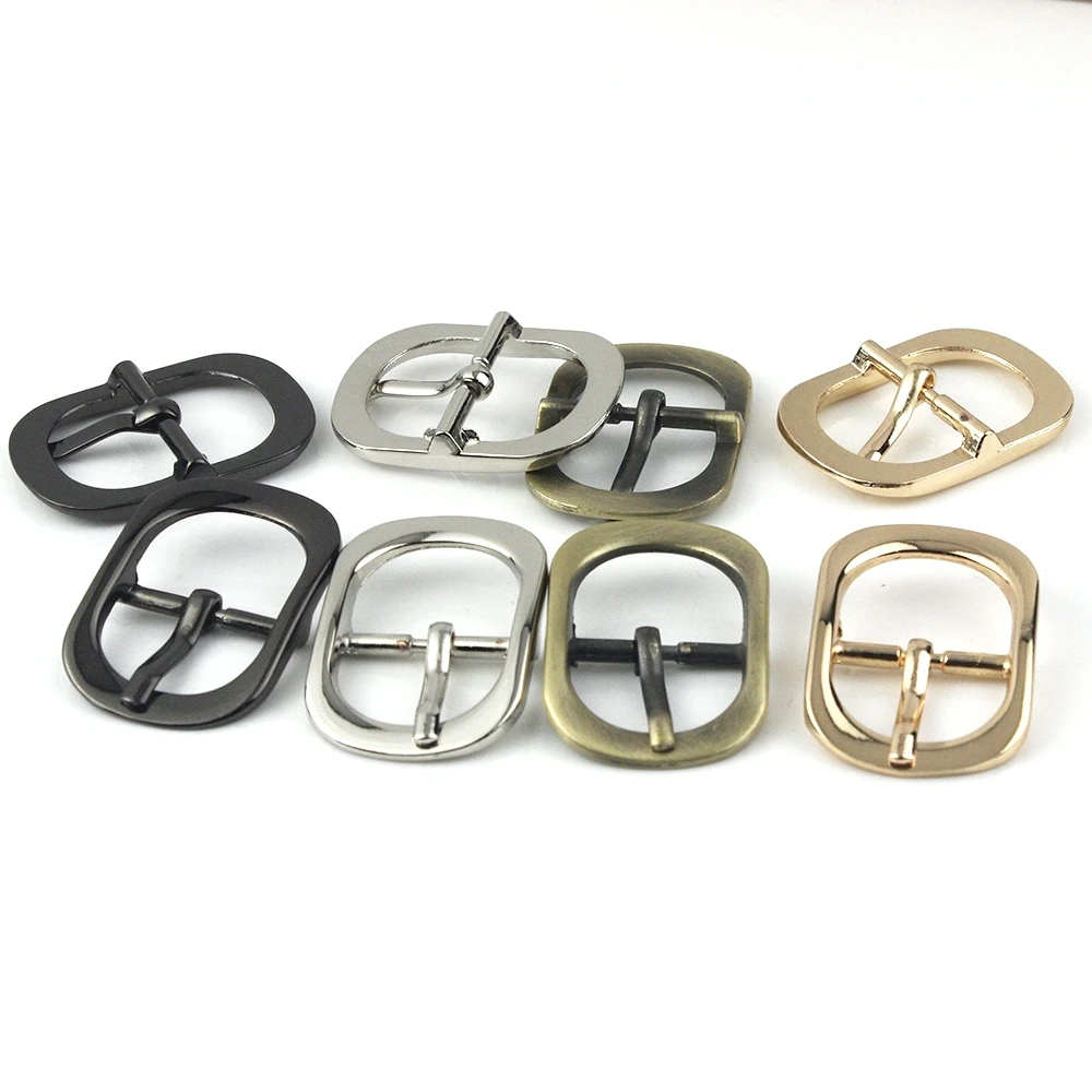 Metal Tri Glide Belt Buckle Middle Center Bar Single Pin for Leather Craft Bag Strap Garments bridle halter Harness adjustment