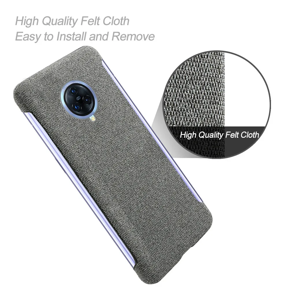 Cloth Cases For VIVO NEX 3 Case Slim Retro Cloth Hard Cover For VIVO NEX 3 6.89\