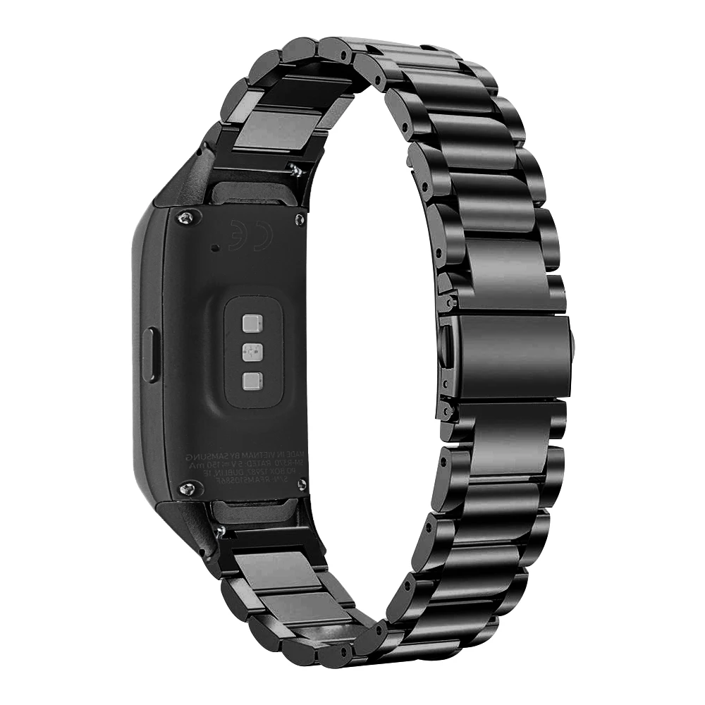 Fashion Stainless Steel Strap Watch Band For Samsung galaxy fit SM-R370 smart Wrist bands Bracelet High Quality Metal Watchstrap