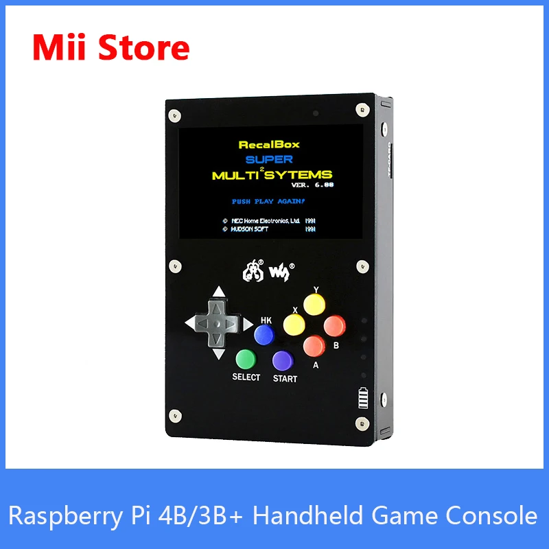 Raspberry Pi 4B/3B + Chơi Game Cầm Tay 4.3 Inch Mô Đun Chơi Game Ban Mũ Bộ Khởi Đầu Cho RPI Quả Mâm Xôi pi 3B + 4B