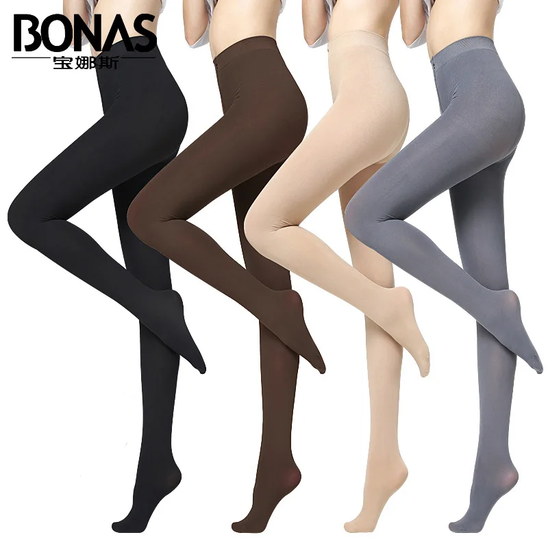 

Women 280D Super Elastic Thick Velvet Spring Autumn Tights High Waist Womens Slimming Pantyhose Plus size