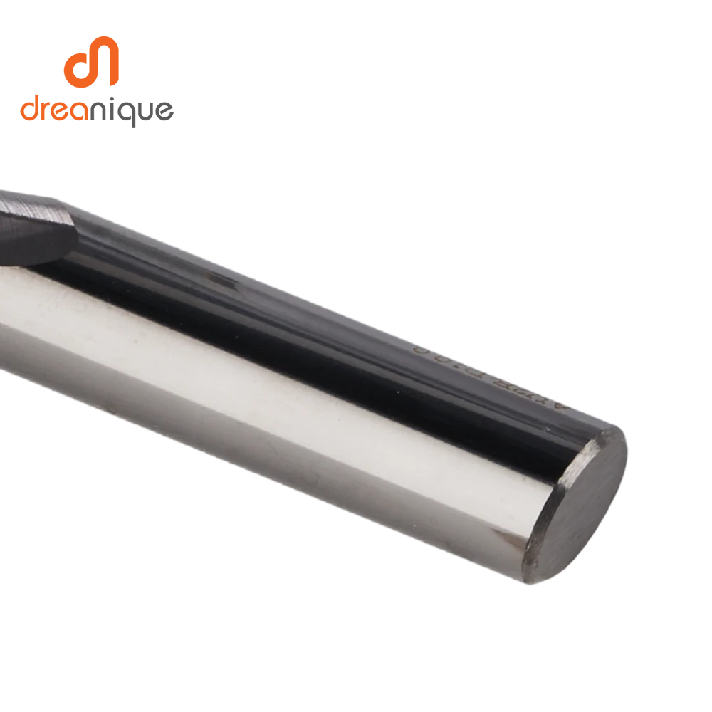 Imagem -05 - Dreanique Peça Haste Flautas de Compressão Espiral de Carboneto para Cima e para Baixo Cortador de Tamanho em Polegadas Cnc Fresa para Carpintaria