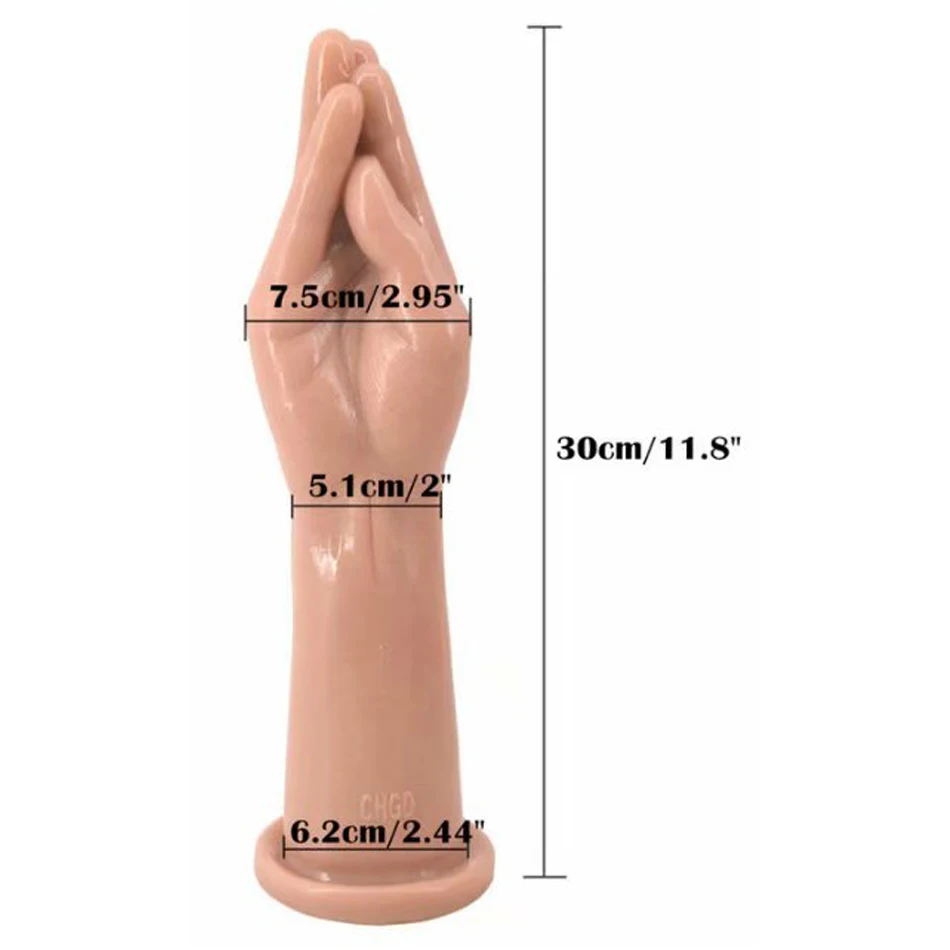 FAAK Real Skin Touch Popular Hand Sex Toy Lifelike Finger Toy High Quality Suck Penis For Vagina Dildo Lesbian Masturbation