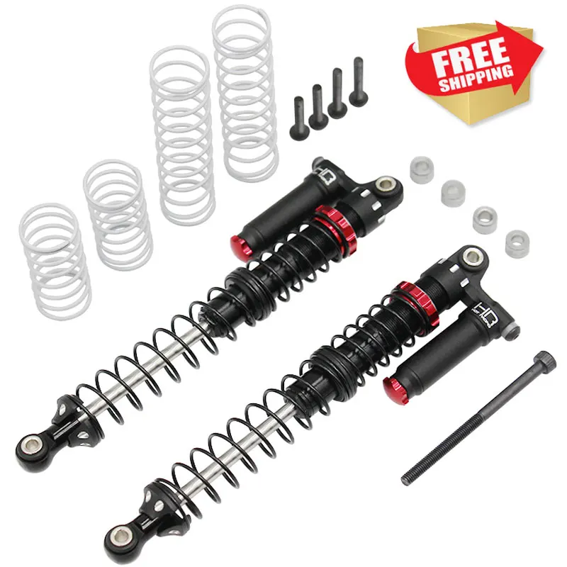 

RC Parts 1/10 trax axial HR full metal negative pressure double spring shock absorber 110MM 1 Pair option upgrade