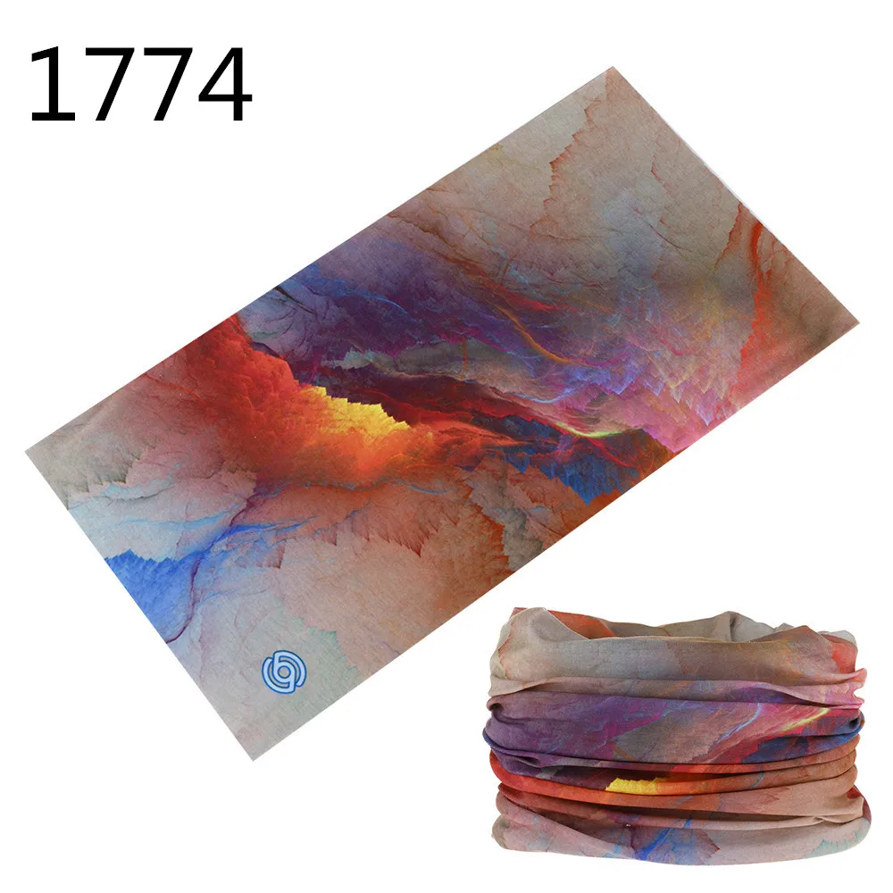 1751-1800 Camouflage Seamless Magic Bandana Buffs Neck Gaiter Paisley Headband Cycling Fishing Tube Face Shield Men Women Scarf