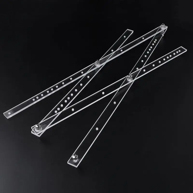 50cm Scale Folding Ruler Pantograph Copy Rluer Drawing Enlarger Reducer Tool