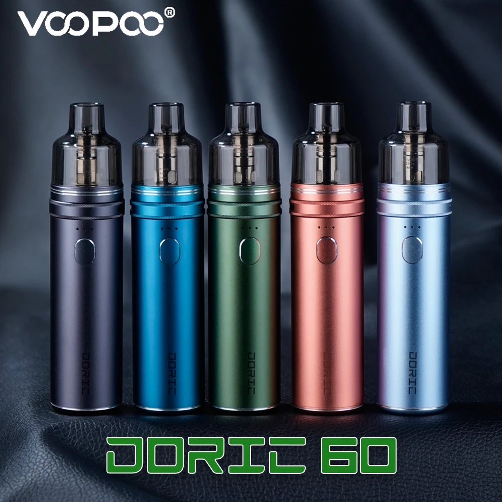 Official VOOPOO Doric 60 Pod Mod 60W Vape Starter Kit 4.5ml PnP Pod Tank 2500mAh Built-In Battery Vaper Electronic Cigarette