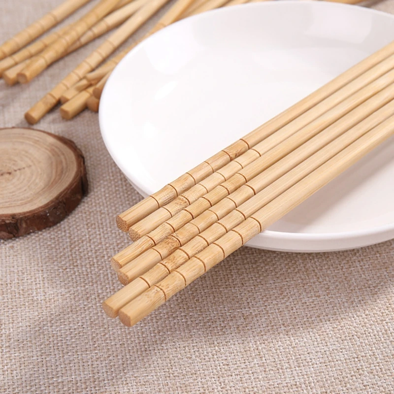 1/5/10Pairs Healthy Wood Chopstick Reusable Bamboo Chopsticks Kitchen Tableware Daily Necessities Chinese Style Food Sticks