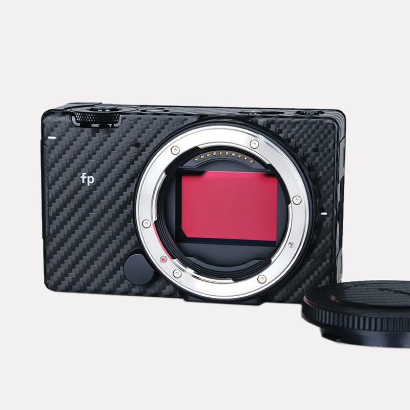 Pellicola protettiva antigraffio per la copertura della pelle del corpo della fotocamera per fotocamere sigma FP Mirrorless Adesivo full frame Guscio in fibra di carbonio
