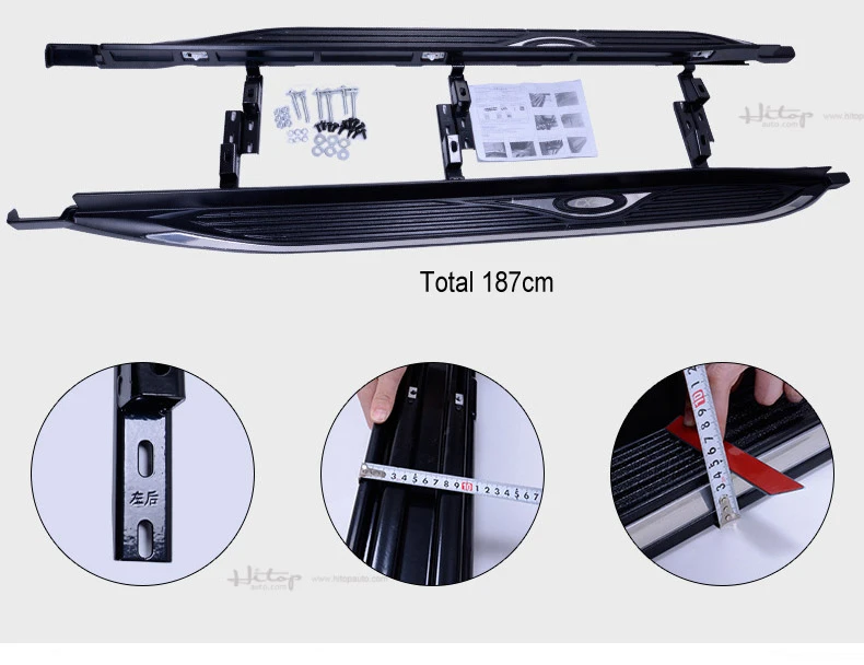 New arrival side step bar running board nerf bar for Mazda CX-4,ISO9001 excellent quality,fit very well,supplied by big factory