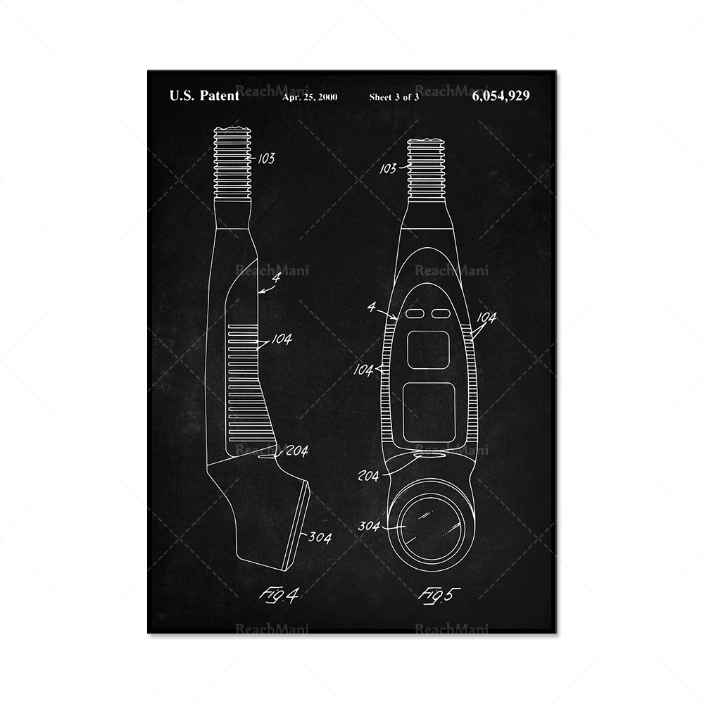 Scuba patent, diving patent art, scuba tank, diving computer blueprint poster wall art decoration