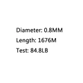 Dia  0.8mm