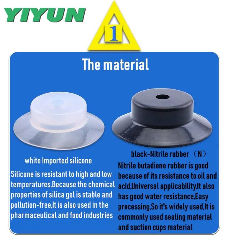 PFG-2A PFG-1.5A PFG-3.5A CONVUM PFG series manipulator Vacuum suction cups Industrial pneumatic parts Strong silica gel nozzle
