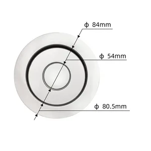 Wallpad kéo Pop Up TableCloth 3 phích cắm 2.4A Cổng tải USB 2M Tiện ích mở rộng có thể thu vào được phích cắm bằng nhôm Body Bush 6 Tháp bán hàng chính với USB - 5