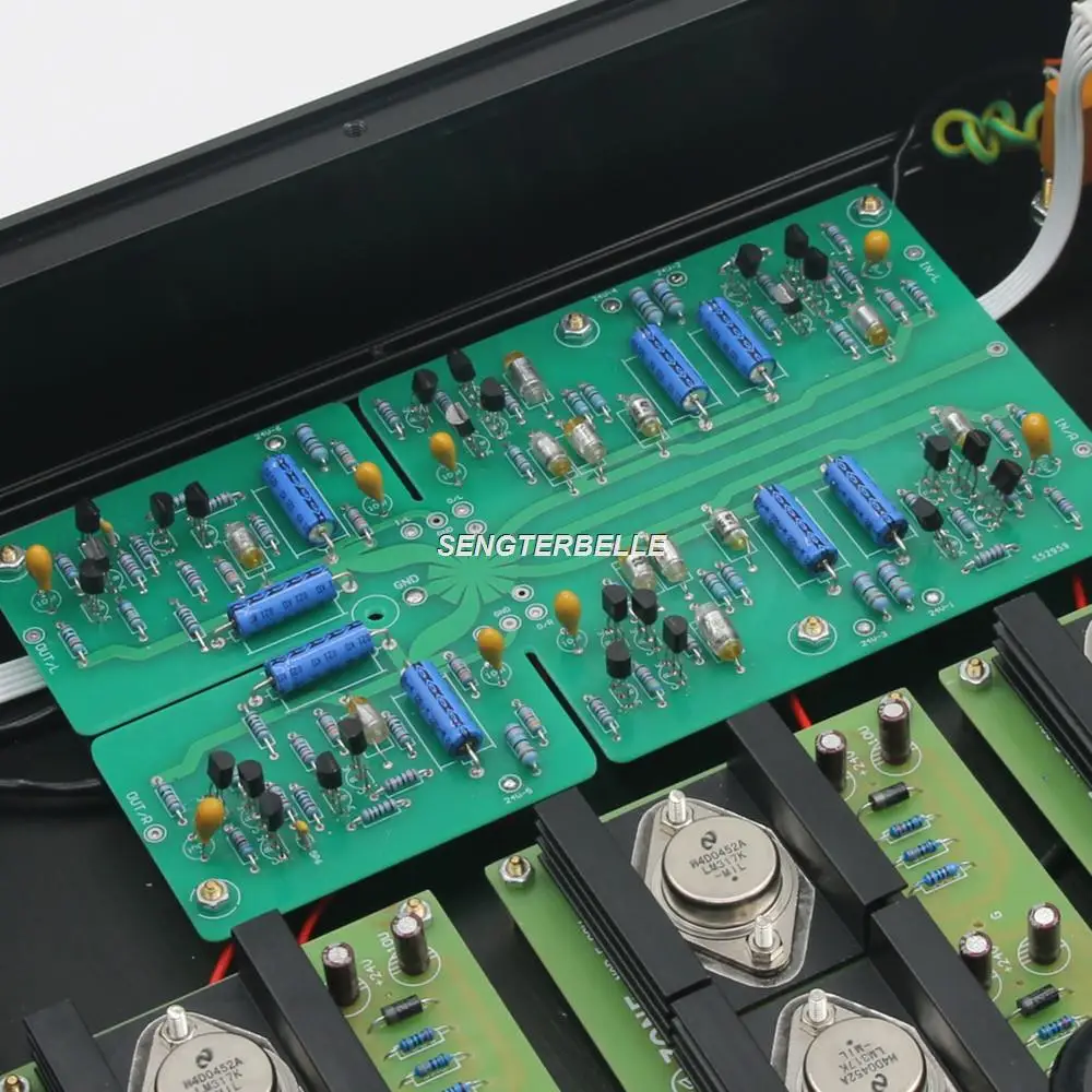 하이엔드 스테레오 오디오 프리앰프, NAC52 프리앰프 회로, Rerefer Naim NAC52, 4 방향 입력