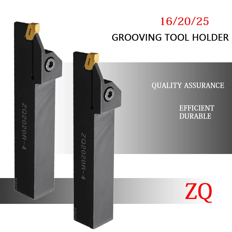 ZQ ZQ1616R ZQ1616 ZQ2525R ZQ2020R ZQ2020 ZQ2525 Grooving Tool Holder External Turning Tool Outside Diameter Slotting Cutter Bar