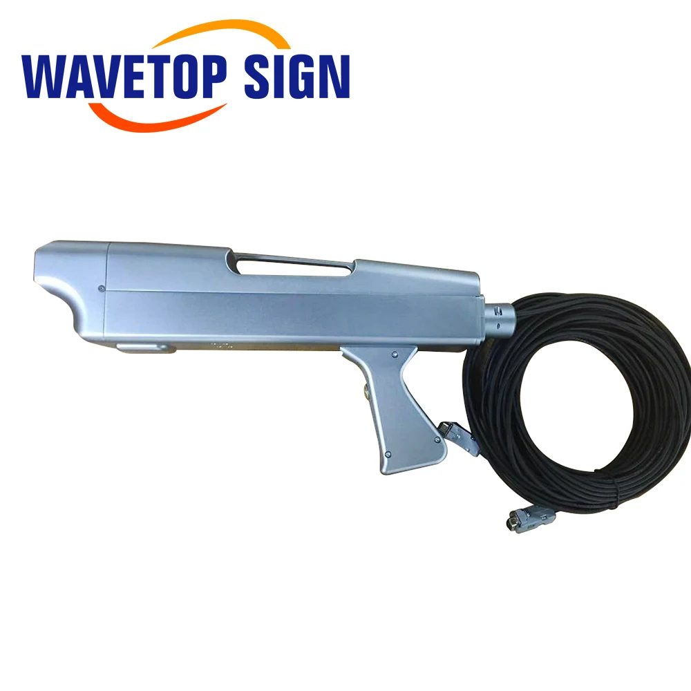 WaveTopSign Laser Welding Cleaning Rust Remover Head and Controller RYF10-QX210