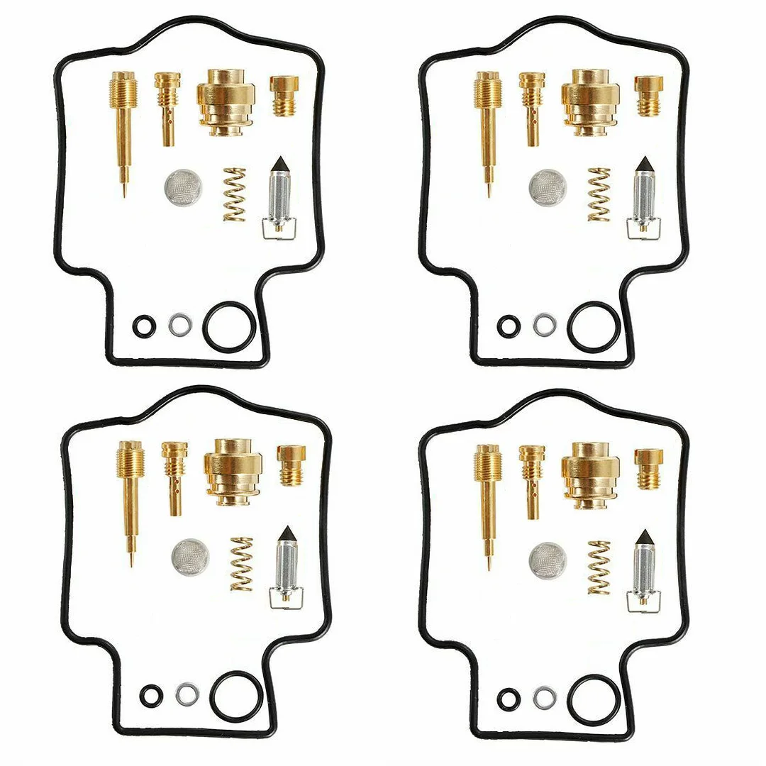 For  Kawasaki ZZR400 Carburetor Repair Kit Needle Valve 4 Set for ZZR400 1990-2004