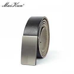 Maikun Genuine Leather Belt Men's Luxury Brand Handmade Vintage Pure Cowskin Casual Pin Buckle Youth Belts