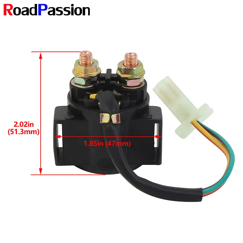 Starter Relay Solenoid For YAMAHA MOTO-4 225 YFM225 MOTO-4 250 YFM250 MOTO-4 350 YFM350 PRO HAULER PRO-4 YFU1 PRO HAULER YFU1