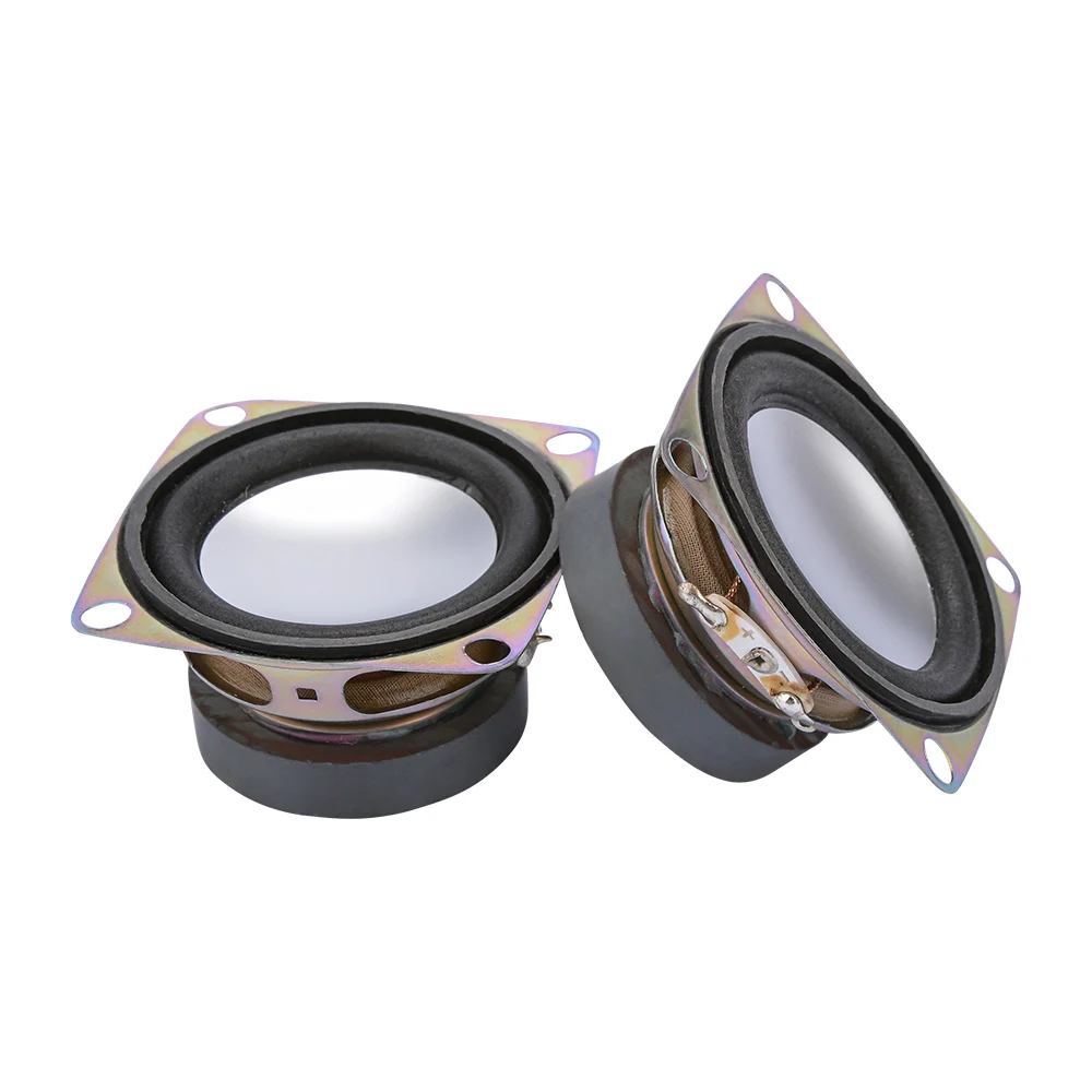 AIYIMA Audio 2Pcs 2 Inch Full Range Tweeter Mini Speaker 4 Ohm 3W Stereo Loudspeakers Box DIY Portable Sound Speakers