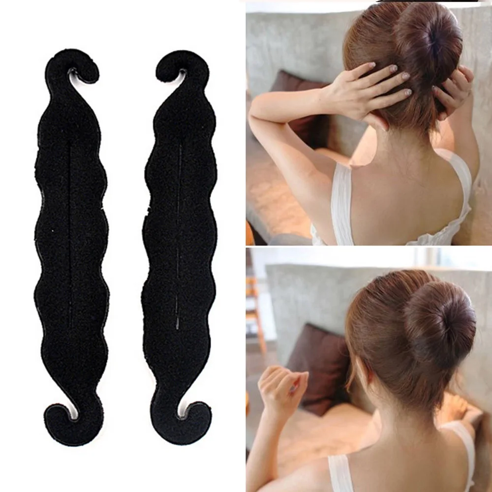 Magic Foam Twist Sponge Hair Sponge Headwear Device Bun Headband Hair Clip Stlying Accessories Fashion Tools for Women Girls