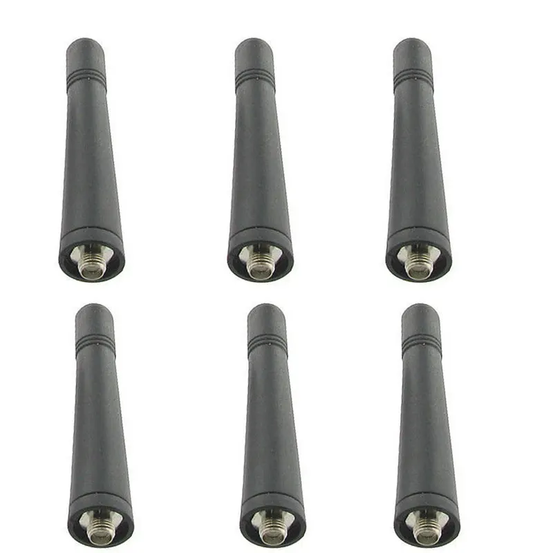 KRA23 UHF Stubby Antenna 6Pcs For Kenwood TK360 TK5320 TK3160 TK3170 TK3180 TK3200 TK3202 TK3203 TK3206