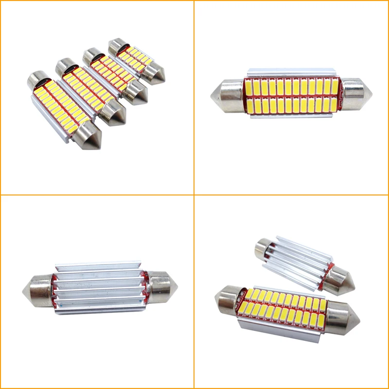 Festoon C5W LED Bulb Festoon LED For Kia Rio K2 K3 Ceed Sportage 3 Sorento Cerato Armrest Picanto Soul Optima Car Interior Light