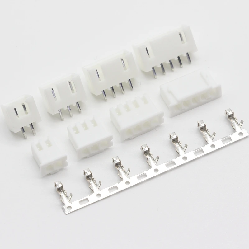 

10Set XH2.54 2.54mm Pitch 2p 3p 4p 5p 6p 7p 8p 10p pin Connector Housing + Straight Pin Header + Terminal