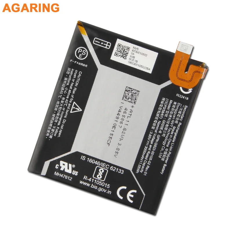 Original Replacement Battery G020E-B For Google pixel 3A Pixel 3lite Phone Batteries 3000mAh