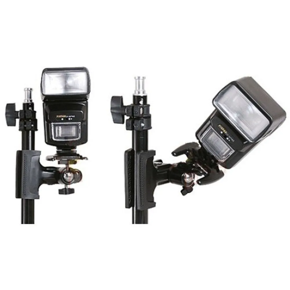 New Clip Clamp Holder Mount with Universal Metal Standard Ball Head 1/4 Screw Bracket for Camera Flash Holder for Photography